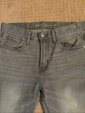 Old Navy Men's Skinny Jeans - Gray Wash, sz. 30